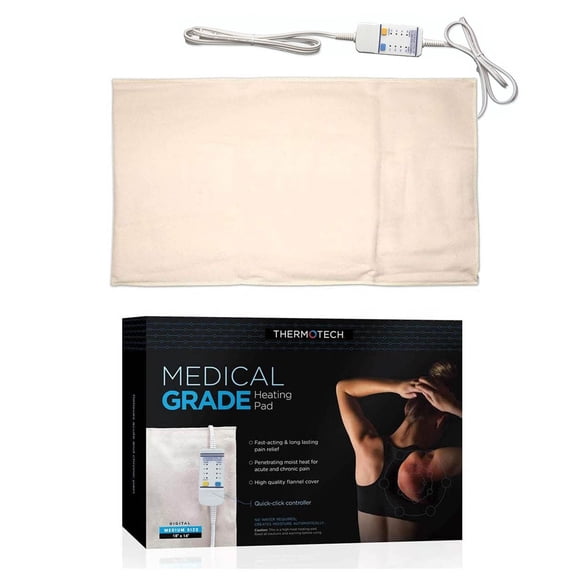 Almohadilla Térmica Thermotech de Grado Médico con Calor Húmedo Automático