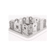 thumbnail image 3 of Corral plegable para bebé armable con paneles de seguridad, gris, 3 of 3