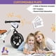 thumbnail image 3 of Bicicleta Balance KRIDDO para niños pequeños de 18 meses a 5 años, 12 pulgadas, WH, 3 of 6