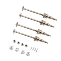 Bothyi - Reemplazos Duraderos Del Eje De Transmisión Delantero Y Trasero De Metal Para Hbx 18859 18856