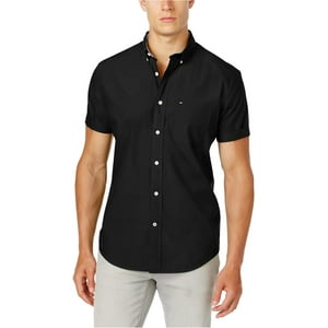 Camisa Tommy Hilfiger De Manga Corta De Corte Clásico Para Hombre