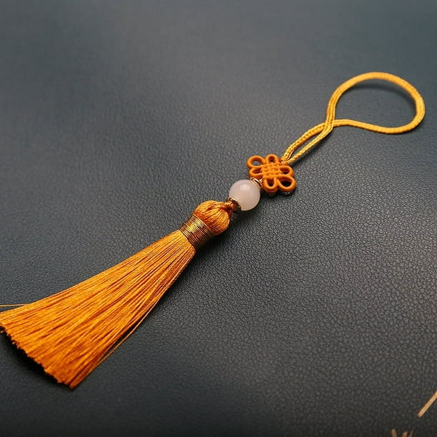 Red Envelope Invitation Tassel - Chinese Knotted Pendant for Mobile Phone Shell, Bookmark & More!