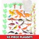 thumbnail image 3 of Set de juego Sunny Days 45 figuras de dinosaurios con contenedor de almacenamiento, 3 of 8