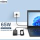 thumbnail image 2 of Cargador USB‑C YUERYE de 65 W para portátil, 2 of 7
