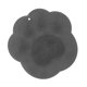 thumbnail image 3 of Lavado De Pies De Silicona Suaviza Para Masajes Sin Doblarse Exfolia Cuidado De Los Pies Gris, 3 of 5