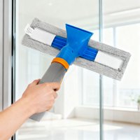 Aileda Limpiador De Vidrio 3 En 1 Portátil Multiuso (Con Atomizador Y Raspador)