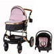 thumbnail image 1 of Coche zeus con silla de auto 3en 1 purple, 1 of 3