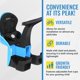 thumbnail image 3 of Asiento infantil para bicicleta KaZAM Classic azul claro 15 kg, 3 of 7
