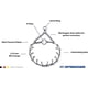 thumbnail image 2 of Collar de adiestramiento para perros Herm Sprenger Ultra-Plus de acero cromado, 2 of 8