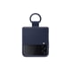 thumbnail image 1 of Funda para Samsung Galaxy Z Flip 4 con Anillo de Silicona Azul Marino, 1 of 4