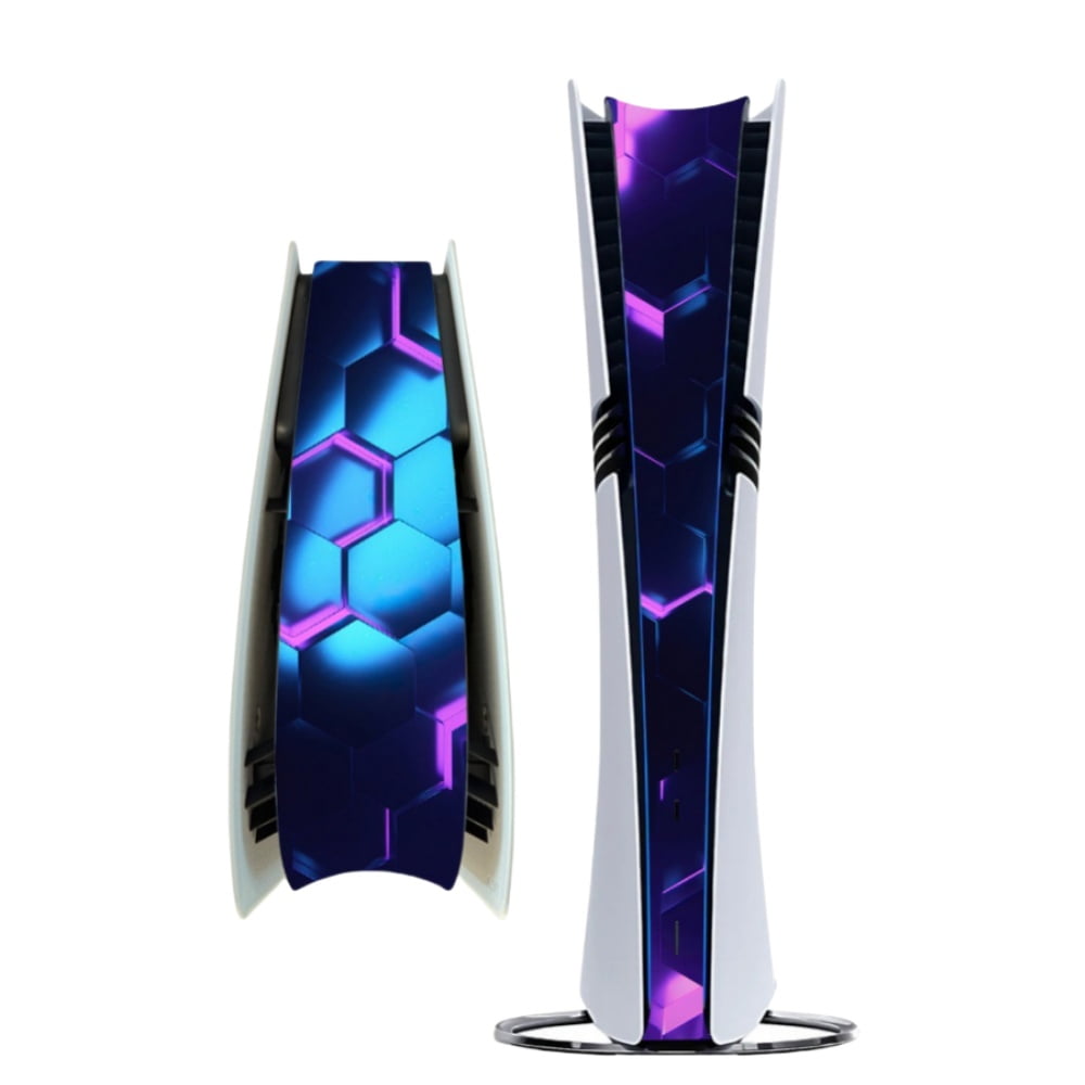 Genérico - Middle Skin Sticker Compatible Con La Consola Playstation 5 Pro - Accesorio Decorativo De Tira Protectora A Prueba De Polvo Para Ps5 Pro-multicolor-09