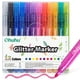 thumbnail image 1 of Ohuhu 12 Marcadores Glitter Metálicos Purpurina punta 3mm, 1 of 8