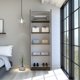 thumbnail image 5 of Closet 2 Puertas Abatible 180x60x30 Cm Café Oscuro Y Blanco, 5 of 7