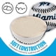 thumbnail image 3 of Logotipo del equipo de béisbol Franklin Sports Miami Marlins de la MLB de Toy Baseball, 3 of 7