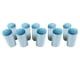 thumbnail image 5 of Puntas Para Tacos De Billar, 10 Uds., Ligeras, Portátiles, Antideslizantes, Color Azul, 5 of 5