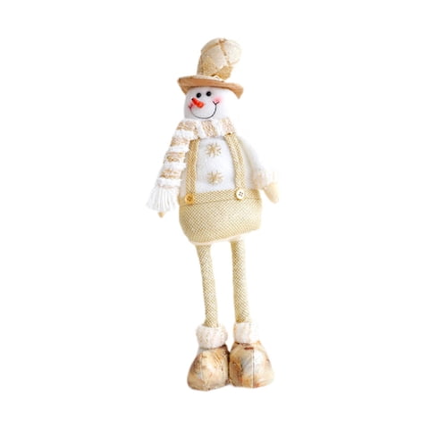 Bothyi - Figura De Muñeco De Nieve Navideño, Juguete De Peluche Para Manualidades, Para Mesa, Armario, Fiesta