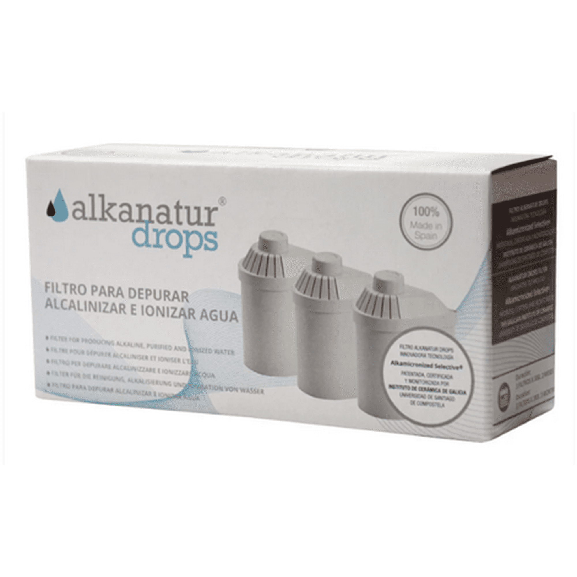 Pack 3 Filtros Jarra Alkanatur