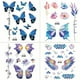 thumbnail image 2 of Shiny Butterfly Temporary Tattoo Sticker For Women Girls Body Art Waterproof Flash Tattoo Stickers Fairy Elf Makeup Costume Holiday, 2 of 3