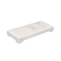 Bothyi - Bandejas De Baño De Mármol Organizador De Joyas Decorativo Para Tocador Velas Blanco