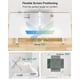 thumbnail image 3 of Soporte para monitor MOUNT PRO 19-34\" de movimiento completo blanco, 3 of 9