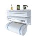 thumbnail image 2 of Dispensador Triple de Soporte de Papel Alusa Aluminio Nova, 2 of 3
