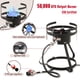 thumbnail image 5 of Kit de freidora a gas propano para exteriores Feasto de aluminio de 10 cuartos, 50,000 BTU, 5 of 8