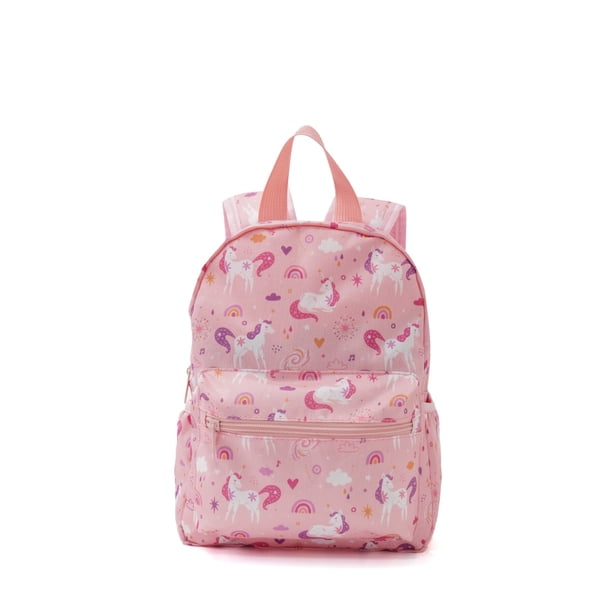 Girls Casual Cute Cartoon Unicorn Print Adjustable Kids Backpack Kids School Bag Student Backpack