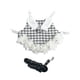 thumbnail image 2 of Conjunto De Correa De Arnés De Chaleco De Conejo Ropa Traje De Mascota Suave Animal Pequeño Hurón Negro Blanco S, 2 of 5