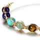 thumbnail image 2 of Xiao Hua Pulsera de Siete Chakras, Pulsera de Cuentas de Cristal Curativo, Pulsera Ajustable Chapada en Oro, 1 Pieza, 2 of 4