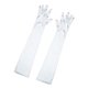 thumbnail image 1 of INSPIRE CHIC Guantes Largos para Mujer 1920S Fiesta de Noche Mitones de Dedo Completo Elegante Guante de Ópera Blanco Talla Única, 1 of 4