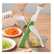 thumbnail image 2 of Mandolina De Cocina Segura | Cortes Profesionales Y Rápidos Verde, 2 of 2
