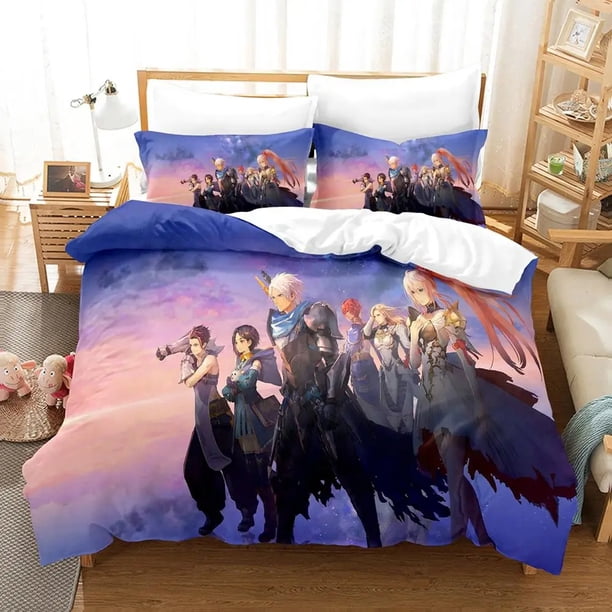 Game Tales of Arise 2_3pcs Bedding Set Duvet Cover Bed Set Quilt Cover Pillowcase Comforter Boys Adult Bed Sheets