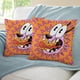 thumbnail image 3 of Coraje, el Perro Cobarde Fundas de almohada de terciopelo con tema, regalos de funda de almohada, decoración para el hogar, cojín de lanzar, regalo de cumpleaños para fans y parejas.40*40cm., 3 of 6