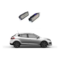 Genérico - Luz De Matricula Ppu Led Renault Megane 2 / 3 - Plug And Play