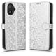 thumbnail image 1 of Funda Cartera Lunares TCL K70 SE con Tarjetero, Correa y Soporte Plata, 1 of 6