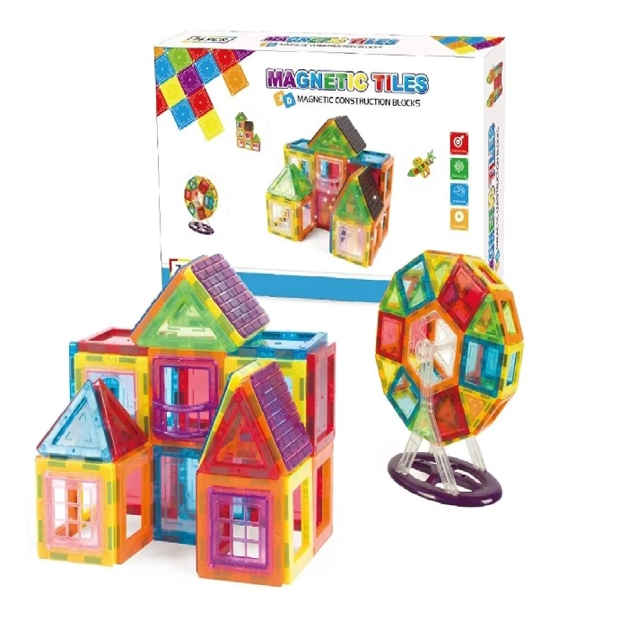 Master Prox - Juguetes Magneticos Juego Didactico 70 Piezas