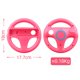 thumbnail image 3 of Volante OSTENT para Nintendo Wii, rosa, para juegos de carreras, 3 of 7