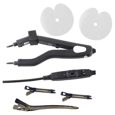 Ioensy - Herramienta Para Extensiones De Cabello, Conector De Calor Para El Cabello, Profesional Para Estilistas, Mujeres