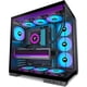 thumbnail image 1 of Ventiladores PC Case HYXN H1 HYXN ATX de 7 PWM ARGB preinstalados, negros, 1 of 9