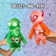 thumbnail image 4 of Peluche P.M.I. Gang Beasts Green Wrestler, 30 cm, regalo para niños, 4 of 6