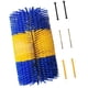 thumbnail image 5 of Cepillo De Masaje Resistente Para Rascar El Ganado, Para Caballos, Alces Y Ciervos, Color Azul Y Amarillo, 5 of 5