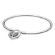 thumbnail image 1 of Pulsera Brazalete Plata 925 Broche Forma Corazon Arbol Vida plateado Talla única, 1 of 5