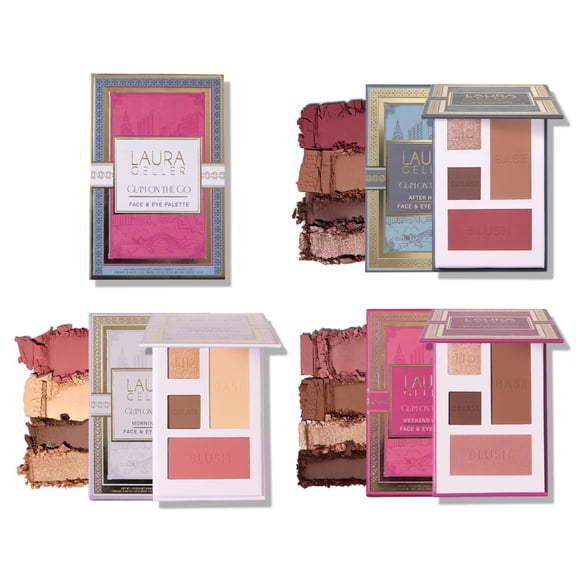 Paletas de sombras y rubor LAURA GELLER NEW YORK Glam On Go
