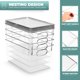 thumbnail image 5 of Cajas de almacenamiento transparentes Sorbus 28 × 19 × 15 cm, pack de 2, 5 of 6