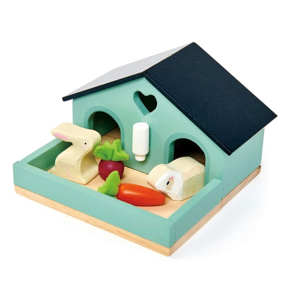 Set de juguetes Tender Leaf para casa de muñecas a partir de 3 años con conejo
