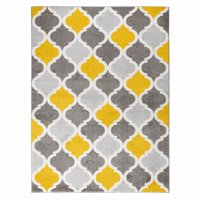 Modalfo - Alfombra Florida Amarilla 160 X 210 Cm