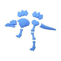 Magideal - 9 Piezas Juegan Juguetes De Dinosaurio Esqueleto De Arena, Favores De Fiesta De Juegos Al Aire Libre, Juego De Juguetes De Playa Esqueleto Para Niños