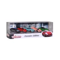 Genérico - Juguete Pack 5 Autos 1:62 Metalicos Porsche Edition Infantil