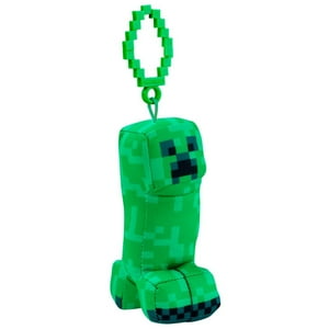 Peluche Minecraft Creeper Con Clip Portátil