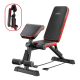 thumbnail image 1 of Press banca Boomfit plegable 16 en 1 7 niveles negro, 1 of 3